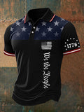 Men's We The People 1776 Independence Day Casual Polo