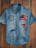 Men's Independence Day We The People 1776 Short Sleeve Shirt