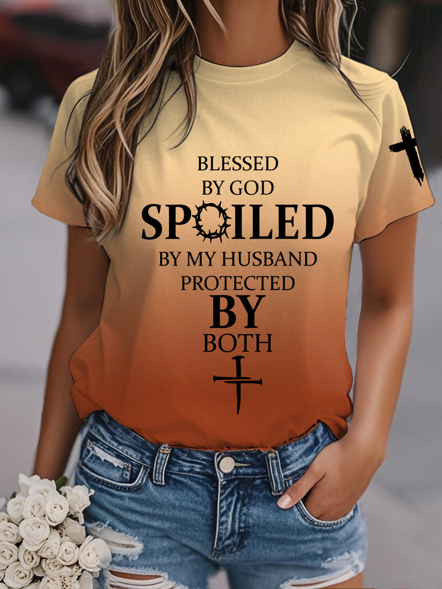 Women's short-sleeved T-shirt