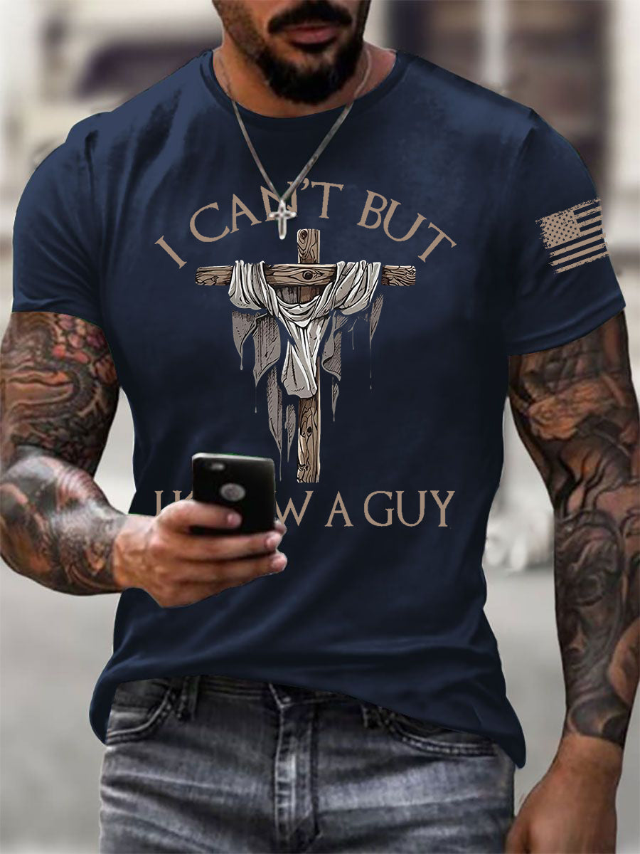 Men's I Can't But I Know A Guy Short-sleeved T-shirt