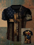 Men's I Can't But I Know A Guy Faith Cross Short Sleeve  T-shirt