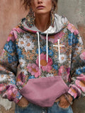 Women's Faith Art Printed Hoodie