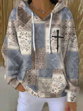 Women's Faith Art Printed Hoodie
